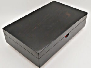 Exhibition Line: Gabon Ebony Solid Exotic Wood Humidor 150 Cigars