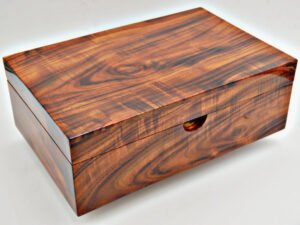 Exhibition Line: Indian Rosewood Solid Exotic Wood Humidor 126 Cigars