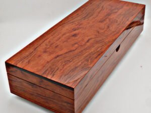 Exhibition Grade: Fancy Bubbinger Solid Exotic Wood 175 Cigar Humidor